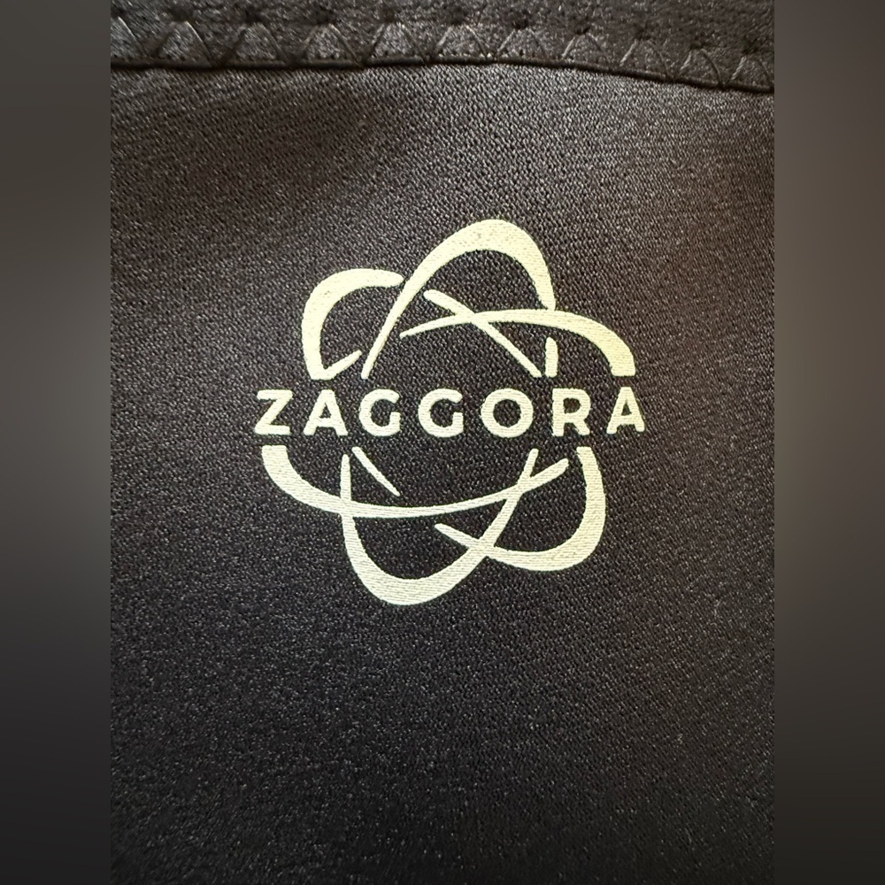 NWT Zaggora Athletic Neoprene Leggings Black Size Small - Picture 7 of 10